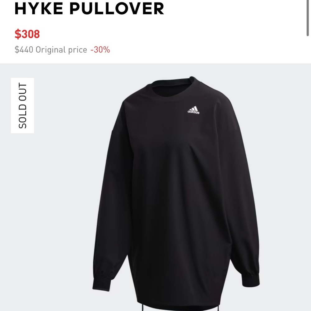 Adidas Black Hyke Pullover